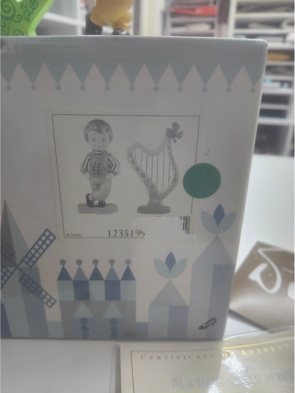 Irish Boy and Harp